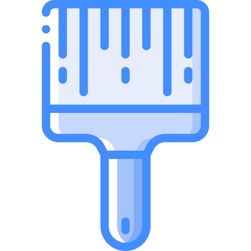 Brush design painting tool icon Brush design painting tool icon