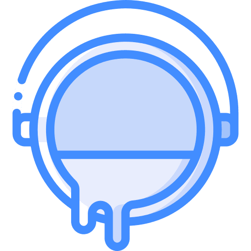 Bucket art and design fill paint icon Bucket art and design fill paint icon