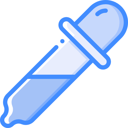 Dropper dropper design colour icon Dropper dropper design colour icon