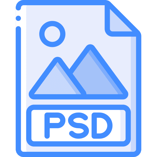 File document file photoshop icon File document file photoshop icon
