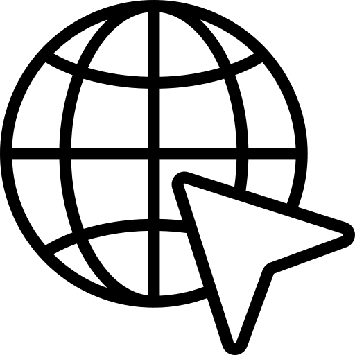 Online access internet website icon