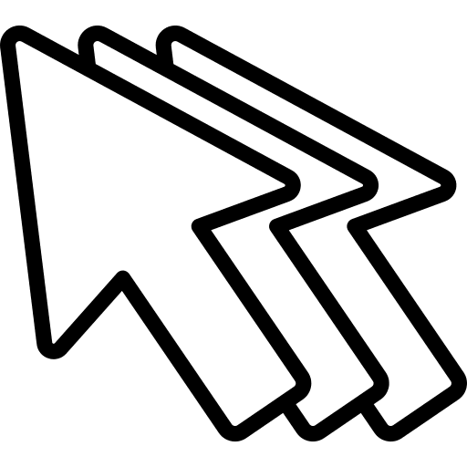 Arrow pointer arrow cursor icon