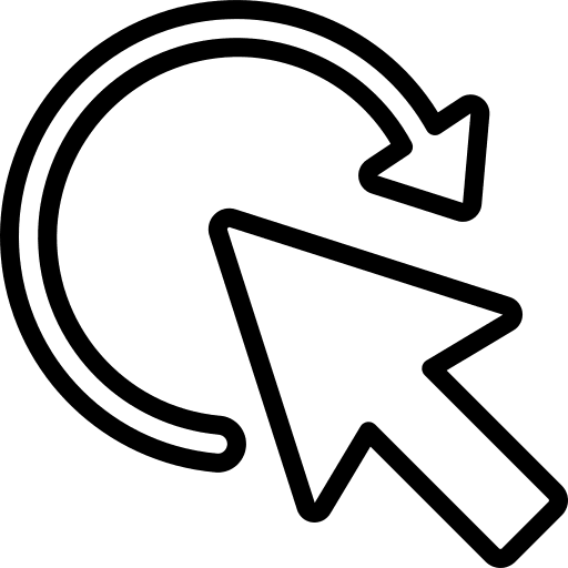 Cursor tap click pointer icon
