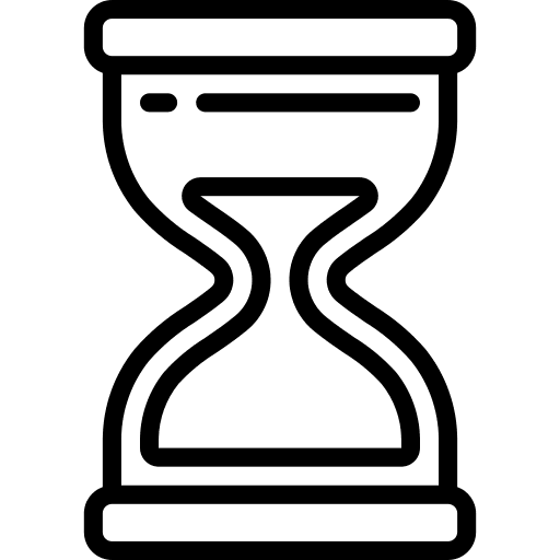 Hourglass loading ui hourglass icon