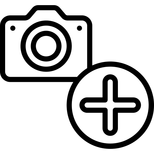 Camera add camera plus icon
