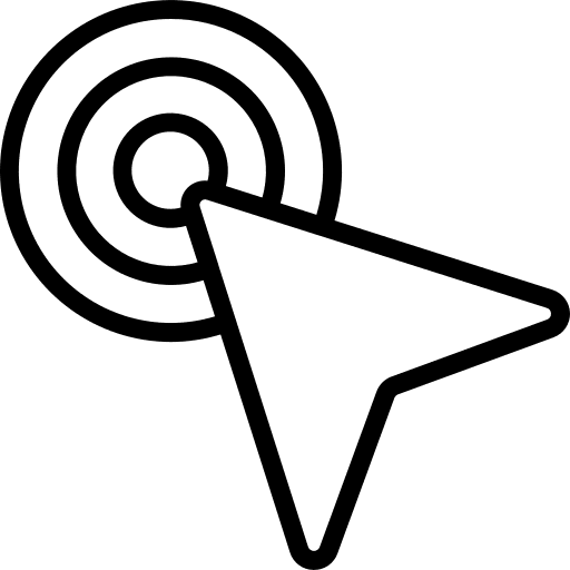 Cursor tap cursor pointer icon