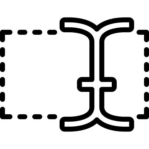 Typing select text box cursor icon