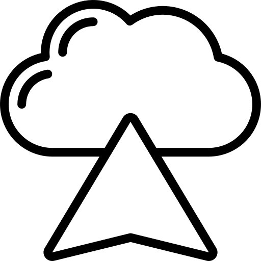 Cloud internet ui mouse icon
