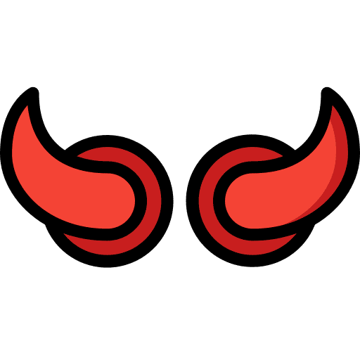 Horns horn demon cute icon