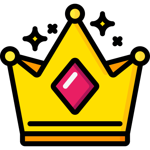 Crown photo filter social media icon Crown photo filter social media icon
