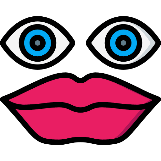 Face social media enlarge selfie icon Face social media enlarge selfie icon
