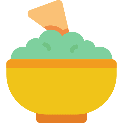 Guacamole snack gastronomy guacamole icon Guacamole snack gastronomy guacamole icon