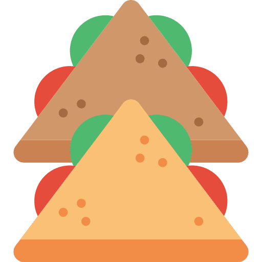 Sandwich fast food food and restaurant snack icon Sandwich fast food food and restaurant snack icon