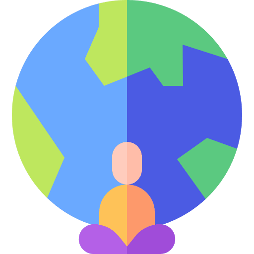 International day of yoga wellness meditation event icon
