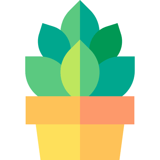 Succulent flora succulent plant icon