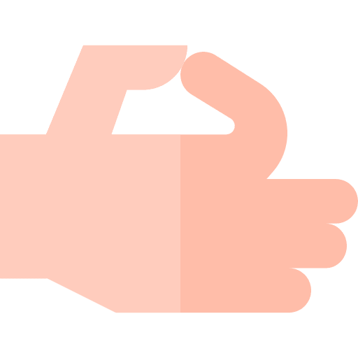 Meditation om indian hand icon