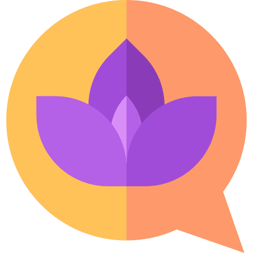 Message wellness communications speech bubble icon
