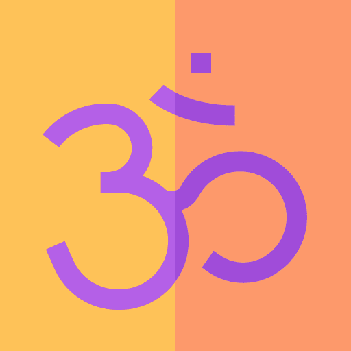 Om hinduism religion om icon