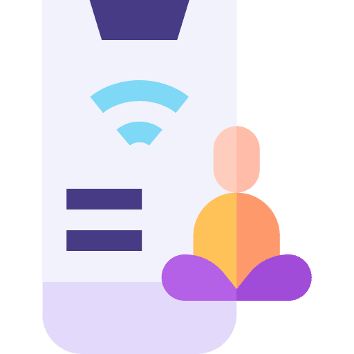 Smartphone smartphone wellness mobile phone icon