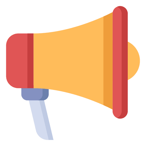 Promotion advertising loud speaker bullhorn icon Promotion advertising loud speaker bullhorn icon