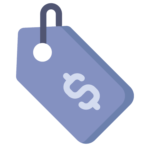 Price tag commerce and shopping sale prices icon Price tag commerce and shopping sale prices icon