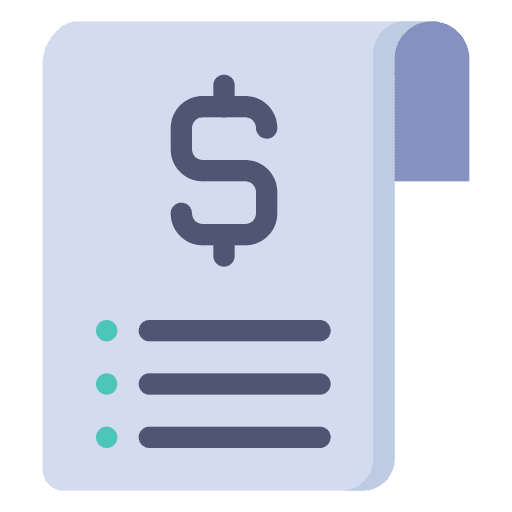 Receipt validating ticket receipt bill icon Receipt validating ticket receipt bill icon
