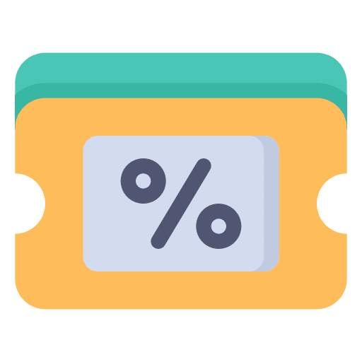 Voucher coupon coupons money icon Voucher coupon coupons money icon