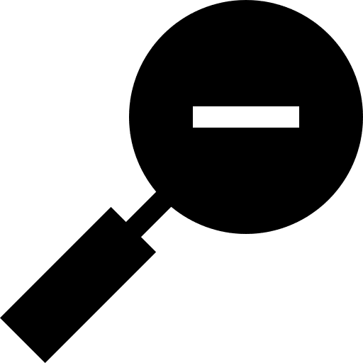 Zoom out multimedia lens ui icon Zoom out multimedia lens ui icon