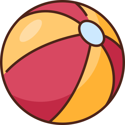 Beach ball leisure summer kid and baby icon Beach ball leisure summer kid and baby icon