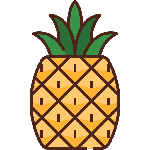 Pineapple pineapples fruit natural icon Pineapple pineapples fruit natural icon