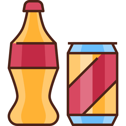 Soda coke food and restaurant drink icon