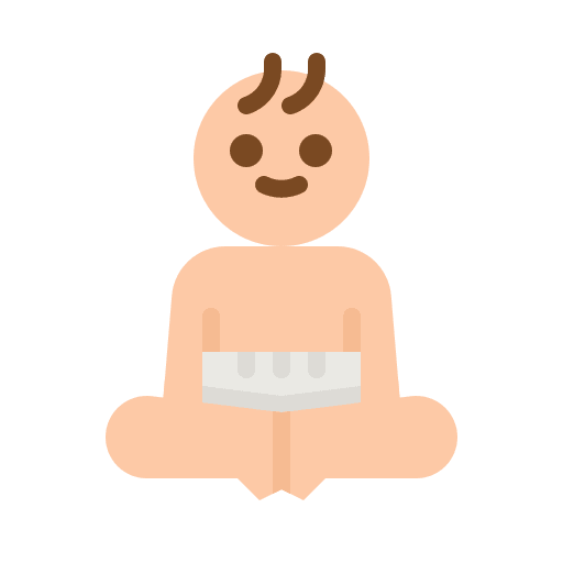 Baby childhood baby baby boy icon