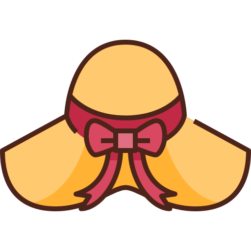 Hat sun fashion hat icon Hat sun fashion hat icon
