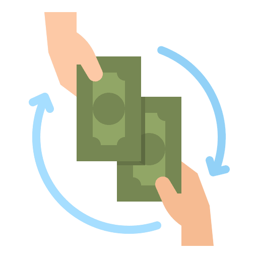 Money exchange money exchange exchange affordable icon