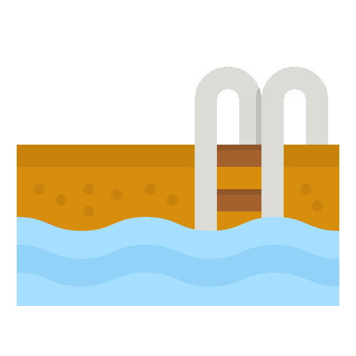 Swimming pool wave ladder swimming pool icon Swimming pool wave ladder swimming pool icon