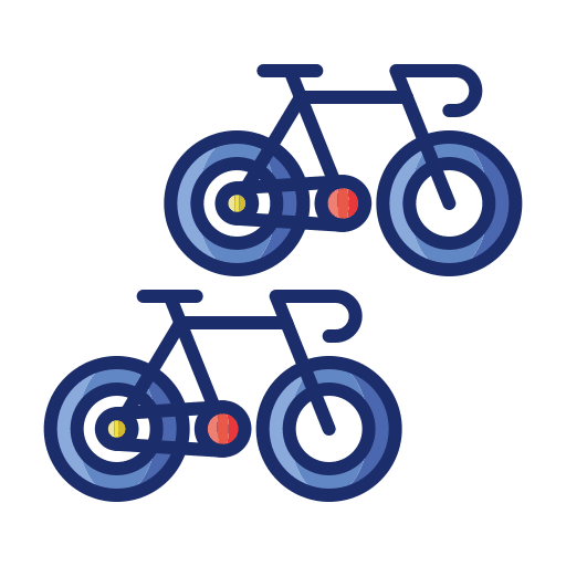 Bikes fleet transport automotive icon Bikes fleet transport automotive icon