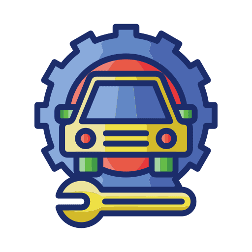 Car options wrench order icon Car options wrench order icon
