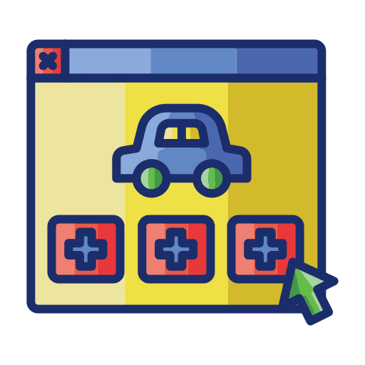Extra ecommerce options business icon Extra ecommerce options business icon