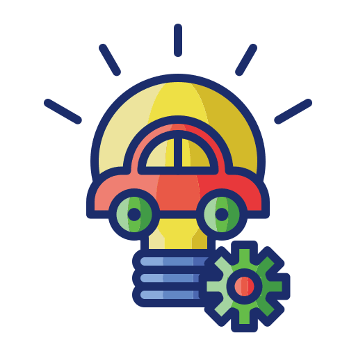 Innovation light bulb future innovate icon Innovation light bulb future innovate icon