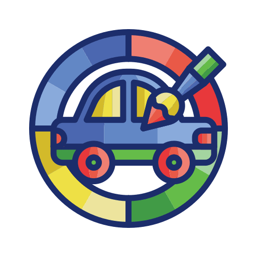 Painting ecommerce custom customize icon Painting ecommerce custom customize icon