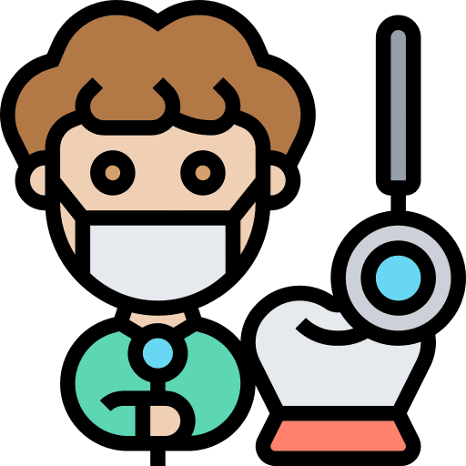 Checkup avatar healthcare and medical molar icon Checkup avatar healthcare and medical molar icon