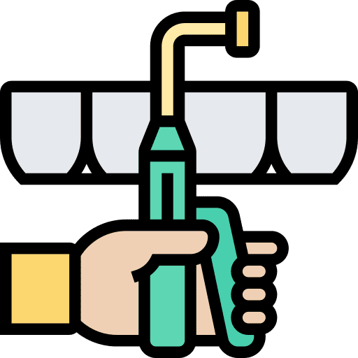 Gun decay healthcare and medical dentist icon Gun decay healthcare and medical dentist icon