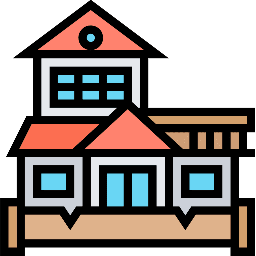 Fence architecture and city house fence icon Fence architecture and city house fence icon
