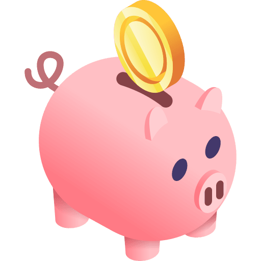 Piggy bank piggy bank save money icon