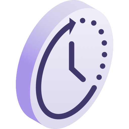Time waiting hour passing time icon