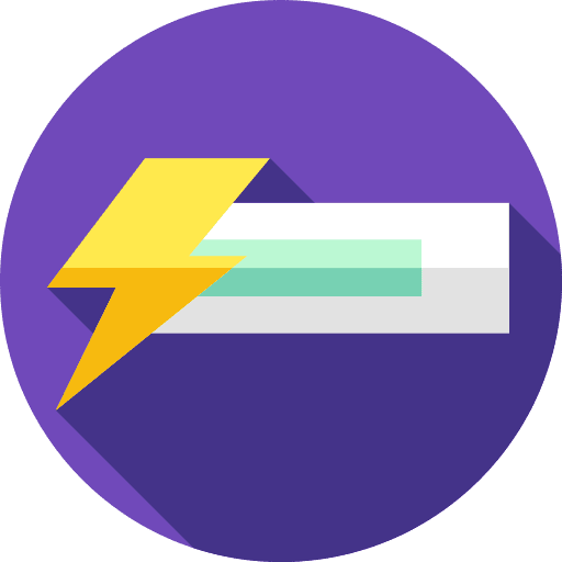 Energy bar game power interface icon Energy bar game power interface icon