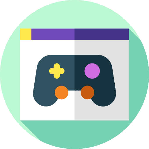 Joystick play website online icon Joystick play website online icon