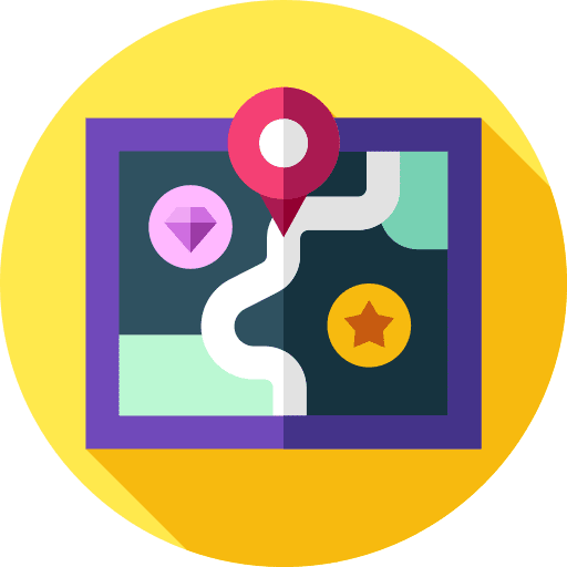 Map map maps and location game icon Map map maps and location game icon