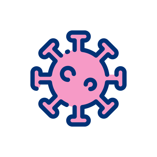 Virus healthcare and medical infection bacteria icon
