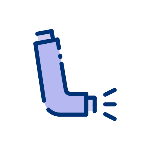 Inhaler allergy inhaler pump icon Inhaler allergy inhaler pump icon